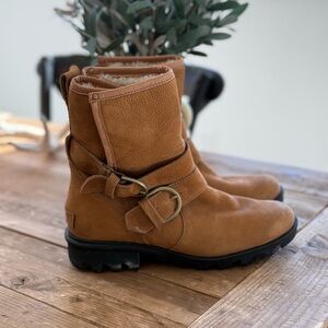Sorel Phoenix Moto Cozy Shearling Boots